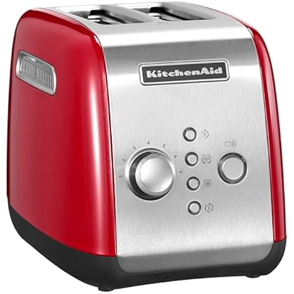 KitchenAid 5KMT221EER toster na 2 kromki, czerwony