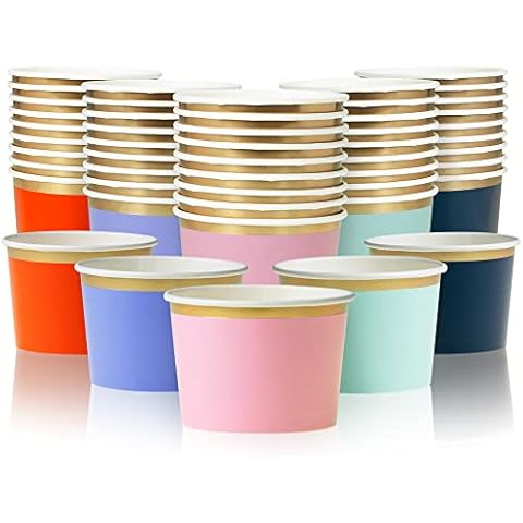 Confettiville 50-Count 9oz Paper Ice Cream Cups Cover