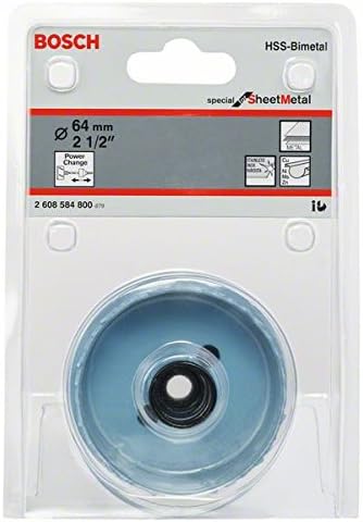 Bosch Professional Hole Saw Special for Sheet Metal (for Stainless and Steel Sheets diameter 64 mm, Accessories for Drills) - Image 3