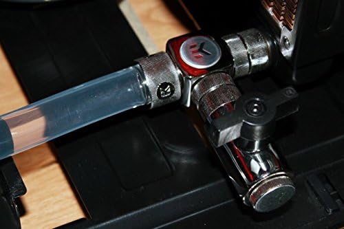 EKWB EK-AF G1/4" 10mm Ball Valve, Black