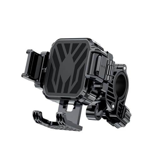 Support de téléphone anti-secousses pour vélo et moto avec suspension anti-vibrations