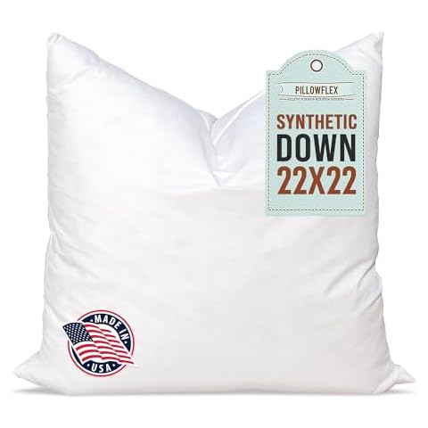 Pillowflex Synthetic Down Pillow Insert Cover