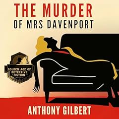 The Murder of Mrs. Davenport Audiolibro Por Anthony Gilbert arte de portada
