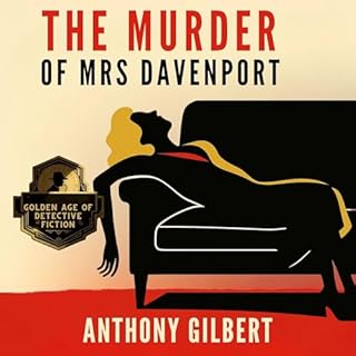 The Murder of Mrs. Davenport Audiolibro Por Anthony Gilbert arte de portada