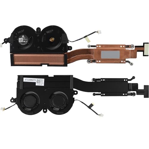 YAEHUYING - Ventilador de refrigeración para CPU con disipador de calor de repuesto para Dell XPS 13 9305 Series 0V7PMV V7PMV AT31X006DT0 5V 0.5A