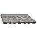 Produktbild ScarMaxx - 5m Entwässerungsrinne - Bodenrinne - Regenwasser Ablauf - A15 Bauhöhe 60 mm - Komplett Set - für Eck und Kreuzverbindung - Stegrost Klassisch Grau - 13x500x6cm