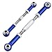 HobbyPark Adjustable Aluminum Upgrades Parts Turnbuckles/Camber Links Set for 1/10 Traxxas Slash 2WD 4X4 Hoss Rustler VXL Stampede RC Truck, 7Pcs Blue