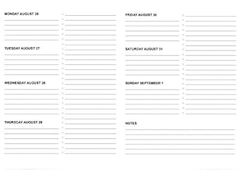 Academic Planner 2019-2020 August 2019 - July 2020 Paint: Academic Calendar and Organizer Weekly and Monthly Planner August 2019 - July 2020
