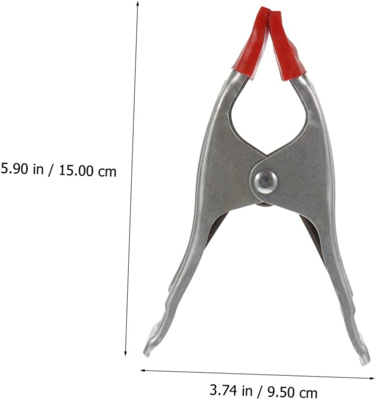 COHEALI 10pcs Thickened A-shaped Spring Clamps Heavy-duty Carpentry Clips Woodworking Clamps for Woodwork and Craft Projects