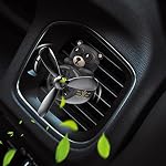 Car Air Fresheners,Cute Bear Pilot Car Diffuser Rotating Propeller Air Outlet Vent Fresheners,Aromatherapy Ornament Car Accessories