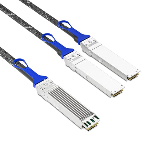 Image of 10Gtek 800G OSFP to 2x400G OSFP Acc Breakout Cable26AWG, 5-Meter