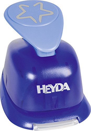 Heyda 203687536 Motivstanzer Groß Motivgröße: ca. 2, 5 cm, Motiv: Pop Up Stern