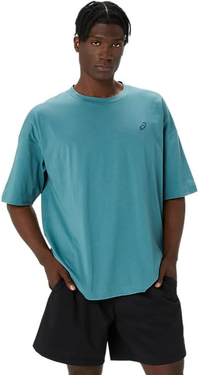 ASICS Men's Spiral Relax Embroidery TEE Training Apparel