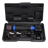 RiToEasysports Brake Line Flaring Tool Kit,7 Piece Metal Rubber Double Set for 3/16 1/4 Inch Tubing,Brake Repair Tool for Mechanics DIY Automotive Trucks