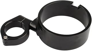MACHSWON Suporte de montagem lateral de velocímetro para motocicleta (preto), compatível com Harley 1993-2015 Sportster, 1993-2005 Dyna, suporte de montagem de odômetro de ajuste de motocicleta