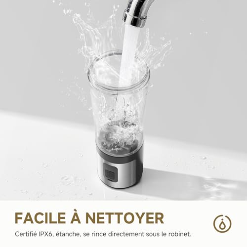 AMZCHEF 600ML Blender Portable - Image 9