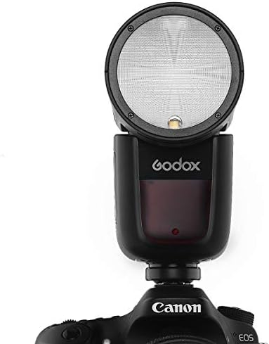 Godox V1-S TTL on-Camera Round Head Camera Flash with 2.4G Wireless system and Full TTL function, Compatible with Sony Cameras