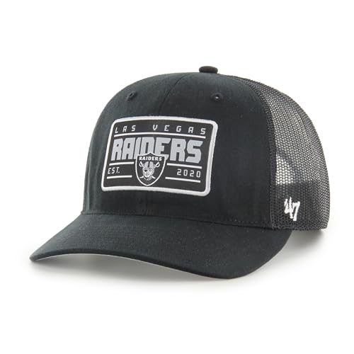 Casquette Las Vegas Raiders '47 Trucker anti-transpiration ajustable noire taille unique