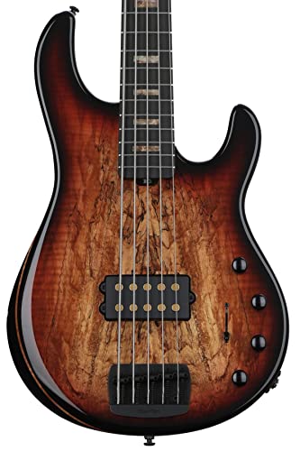 Ernie Ball Music Man Music Man Stingray Special 5H 35Th Anniversary 5-String Bass Guitar - Spalted Sunburst #TOP18