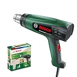 Bosch Home and Garden Heat Gun UniversalHeat 600 (1800 W, Temperature: 50 / 300 / 600 °C, In Carton Packaging), Design 2019, Pale Green