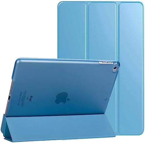 For Apple iPad Air 2/2nd Generation A1566 A1567 Smart Magnetic Stand Case with Automatic Wake/Sleep (Black)