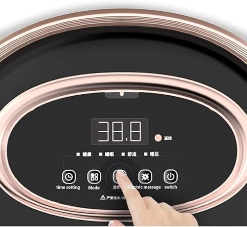 Baño de pies masajeador eléctrico con calefacción, rodillos automáticos de masaje y control de temperatura – Tratamiento spa que rejuvenece los pies cansados y alivia el dolor y la presión miniatura 4