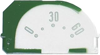 1953-1958 Corvette Oil Gauge Lens w/Numbers