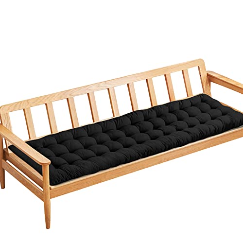 PLULON Coussin de banc de jardin 2/3 places pour balancelle, banc, meubles, pour terrasse, pelouse,...