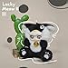 QOI Ciaoka Lucky Meow III Series Vinyl Face Plush 1PC Random Design Action Figures Home Decorations, Holiday Birthday Gifts