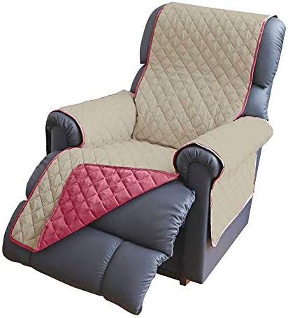 easylife lifestyle solutions Reversible Water Repellent Furniture Protector | Protects from Spills, Stains, Dirt, Scuffs and Pet Hair | Recliner in Sage/Olive3299