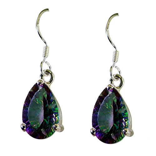 Boucles d'oreilles Quartz Mystique bohèmes au crochet de poisson pour vos tenues d'été