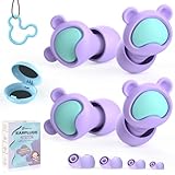 Kids Ear Plugs 2 Pairs(6-12 yrs), Reusable Noise Cancelling...