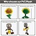 Dyharnsty 6pcs Plants and Zombies Plush vs Toys Sets PVZ Plush Stuffed Toys Soft Figure Doll Great Birthday Gifts for Kids