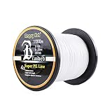 Hilo de Pesca Línea de Pesca 1000m 4X Línea de Pesca Trenzada 4 Colores Super EDUCACIÓN FÍSICA Línea Fuerte Fuerza Muy Resistencia Fuerte Linea de Pesca (Color : A, Size : 0.26MM-30LB)