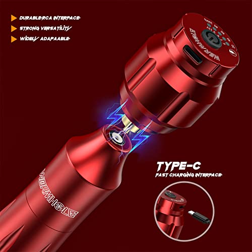 Wormhole Tattoo Kit Wireless Tattoo Machine Kit Wireless Tattoo Machine With Tattoo Battery Pack Power Supply Tattoo Cartridge Needles Tattoo Ink #TOP2