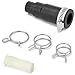 Dishwasher Drain Hose Adapter Compatible with Insinkerator Garbage Disposals, Rubber Drain Connector Kit Include 1 Hose Clamp and 3 Spring Clamps