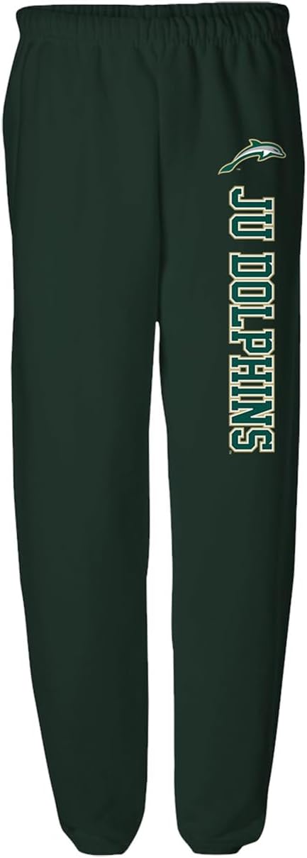 Official Collegiate Vertical Text Mens Jogger Sweatpants Collection 1
