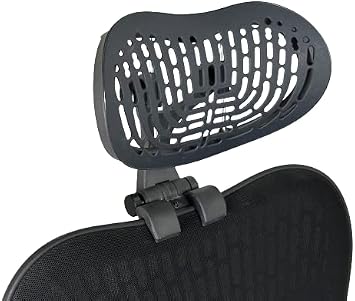 OFFICE LOGIX SHOP Mirra 2 Chair Headrest Graphite Frame - Headrest w/Graphite Plastic Insert