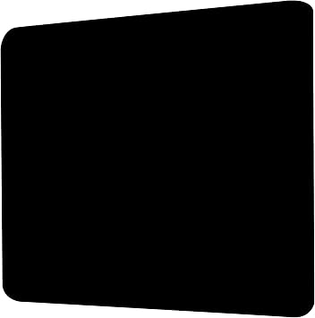 Gaming Player Mouse Pad, Non-Slip Base Gamer Mousepad, Table Protective Table Mat, Office Keyboard and Mouse Pad Black, 27x23 cm - M