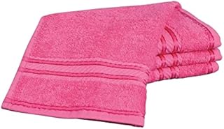Bentley Priory Linens Supreme Face Flannels for Bathroom 500GSM Super Soft Egyptian Collection Pack of 4 Absorbent and Quick Dry Face Cloth Flannel Towels Set 30 x 30cm (LATTE)