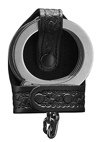 Shield Wallets Bikini Open Top Handcuff Case with Clip and Black Snap Detective Style2