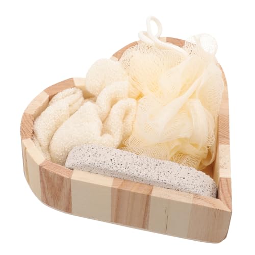 DRESSOOS Boule De Bain Pour Corps Kit De Gommage Pour Douche Ensemble Outils De Bain à Pour Maison