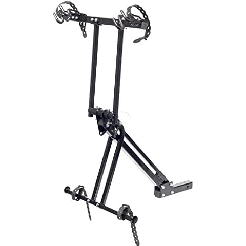 Softride Hang2, 2-Bike Hitch Mounted Rack for 2" and 1.25”, Swings Down with Bicycles Loaded, Allows Trunk, Hatch, or Tailgate Access. Cars, SUVs, Vans, or Trucks (27041) Cover