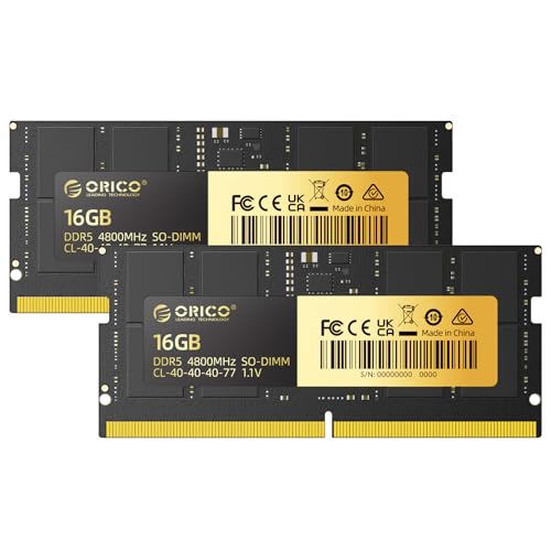 メモリー 12162 ORICO DDR5 32GB 6400MHz Amazon.co.jp: ORICO DDR5 SODIMMメモリ 32GBキット（2×16GB）4800MHz