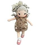 Finished Handmade Crochet Baby Doll from Safe Cotton Yarn | Mother's day Gift | Decoration Ornament | Daughter Gift | Great Toy Birthday Gift for Kids| Cute Fairy Doll | Amigurumi (cute doll Nguyet)