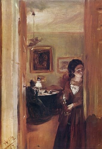 Affiche artistique de Adolph Von Menzel, toile 60x90cm pour salon