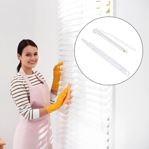 Image of 2 Pcs Handle Replacements for Duster Refill, Extended Handle Replacement Duster Handles Retractable Handle for Home Cleaning Accessories Telescopic Extended Pole