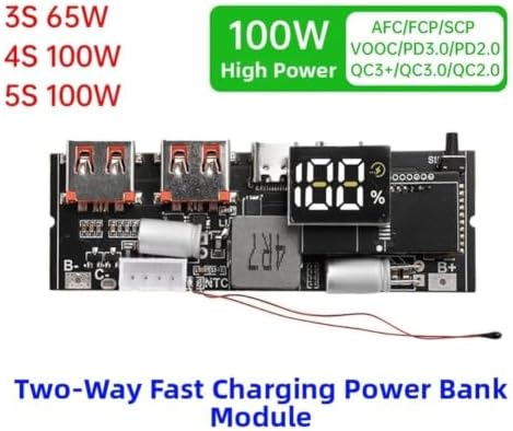 Hosrivae 100W Power Bank Module DIY Motherboard(for 4s 100W) — view 6