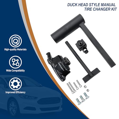 Image of Manual Tire Changer Duck Head Modification Welded Kit for Changing Tires Car Truck Trailer Tire Mounting Machine, Tire Changer Machine Tool Compatible with Most Car Wheels