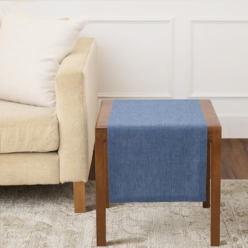 Solino Home Linen Table Runner 36 Inches - 100% Pure